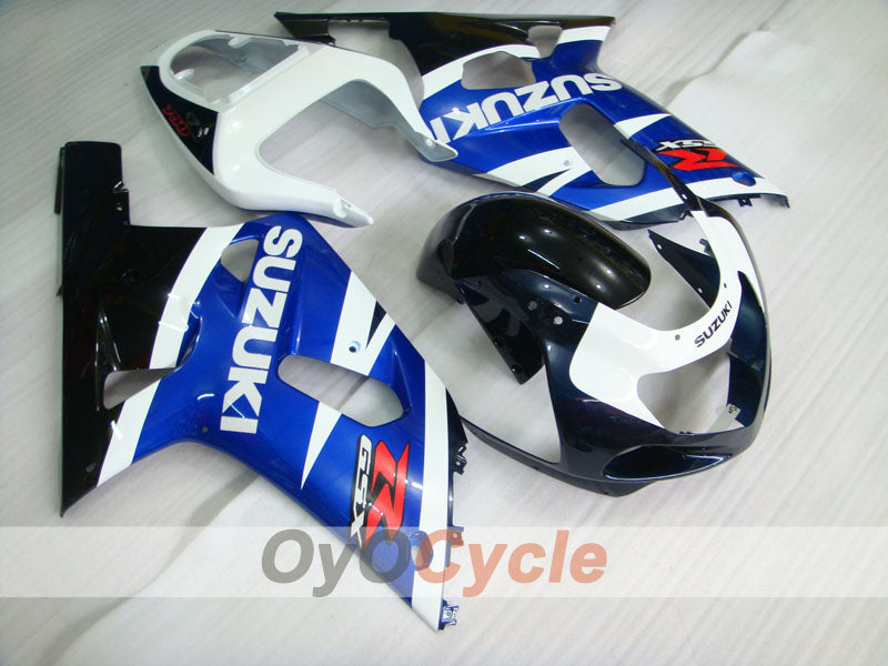 Kit carenatura a iniezione per GSX R750 00-03 - Blu, Nero - Stile di fabbrica #OYO87901110 Immagine principale del prodotto