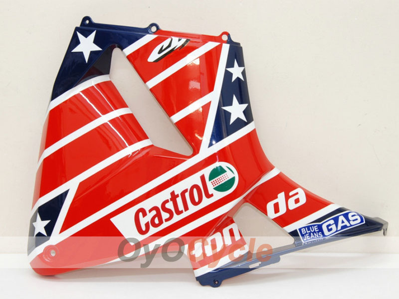 Kit carene a iniezione per CBR600RR 05-06 - Rosso, Blu - Castrol #OYO87900208 Immagine secondaria del prodotto