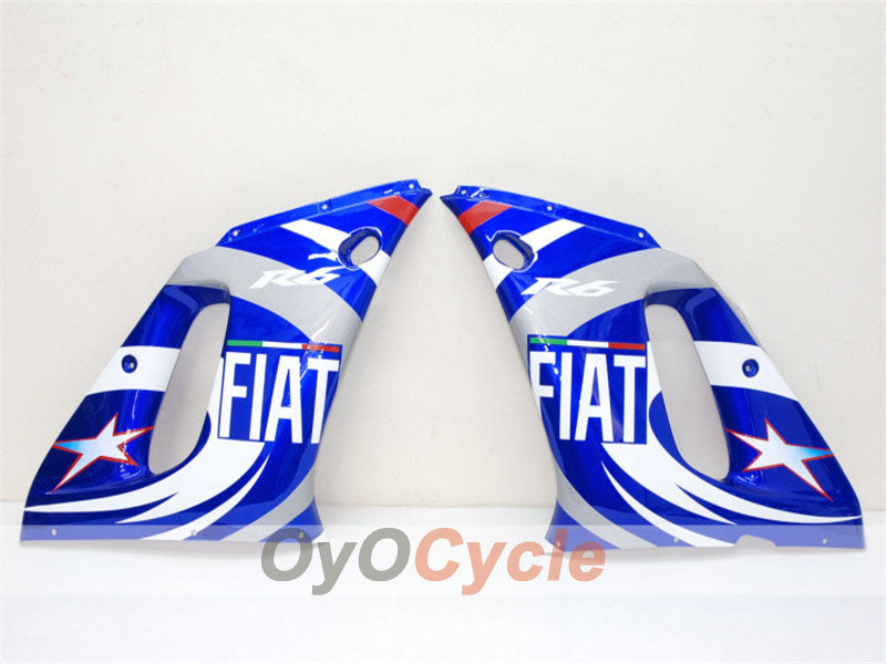 Kit carene a iniezione per YZF-R6 98-02 - Blu, Bianco - FIAT, MOTUL #OYO87900985 Immagine secondaria del prodotto
