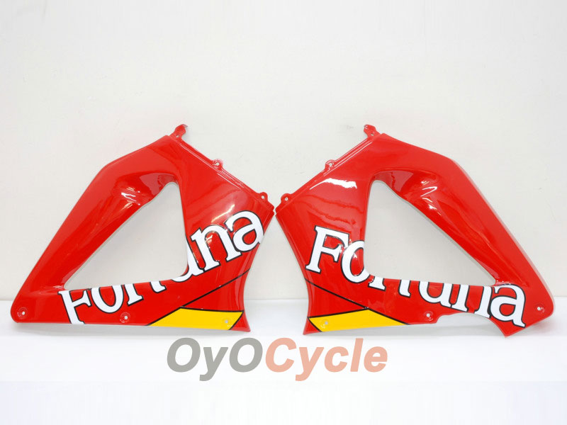 Kit Carene a Iniezione per CBR900RR 929 del 00-01 - Rosso, Giallo - Fortuna #OYO87902702 Immagine secondaria del prodotto