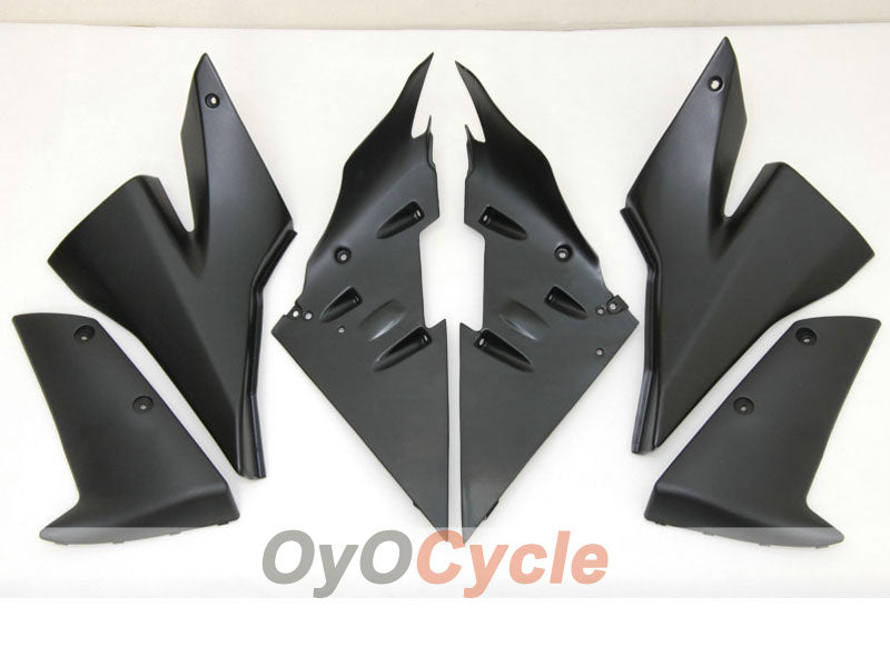 Kit carene stampate a iniezione per NINJA ZX-10R 04-05 - Bianco, Nero - West #OYO87901550 Immagine secondaria del prodotto