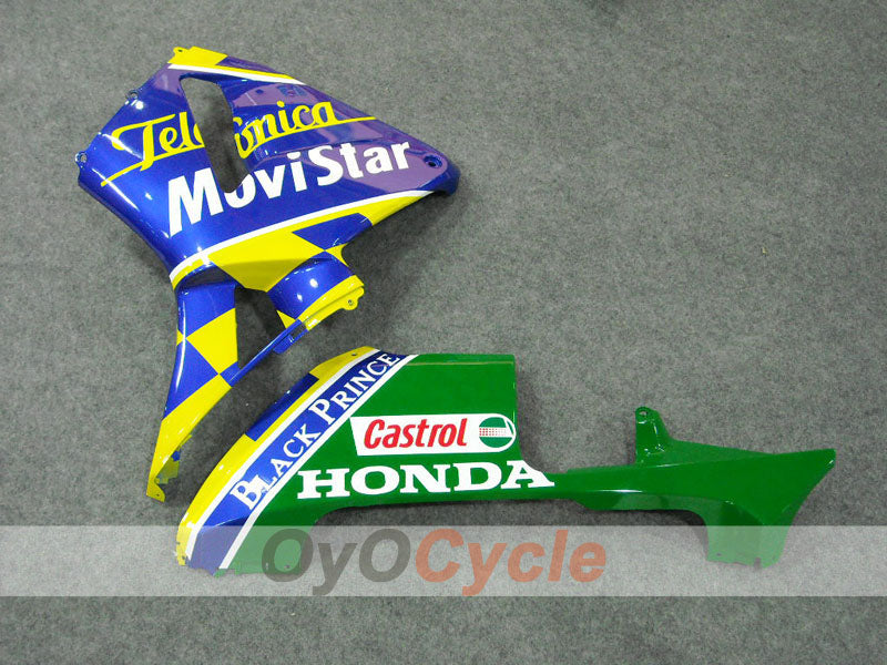 Carena a iniezione per CBR600RR anni 05-06 - Giallo, Blu - Castrol, Movistar #OYO87900269 Immagine secondaria del prodotto