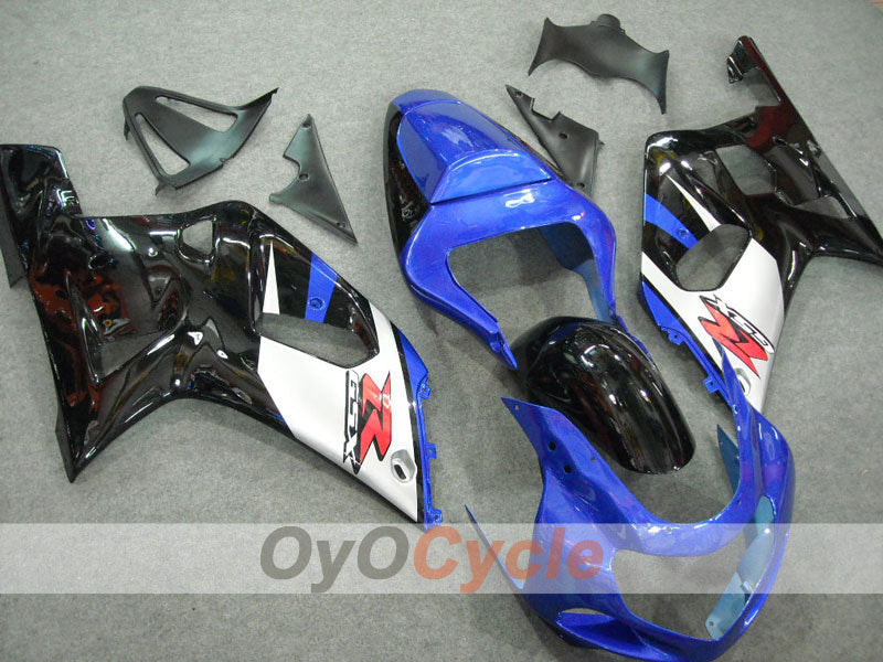 Kit carene a iniezione per GSX R600 01-03 - Blu, Nero - Stile di fabbrica #OYO87901078 Immagine secondaria del prodotto