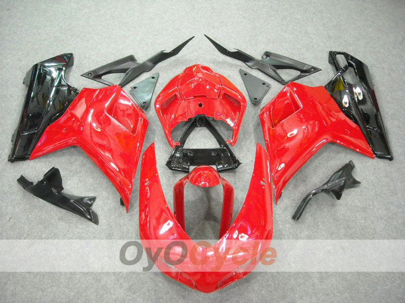Kit carene a iniezione per Ducati 1198 09-11 - Rosso, Nero - Stile originale #OYO87902331 Immagine principale del prodotto
