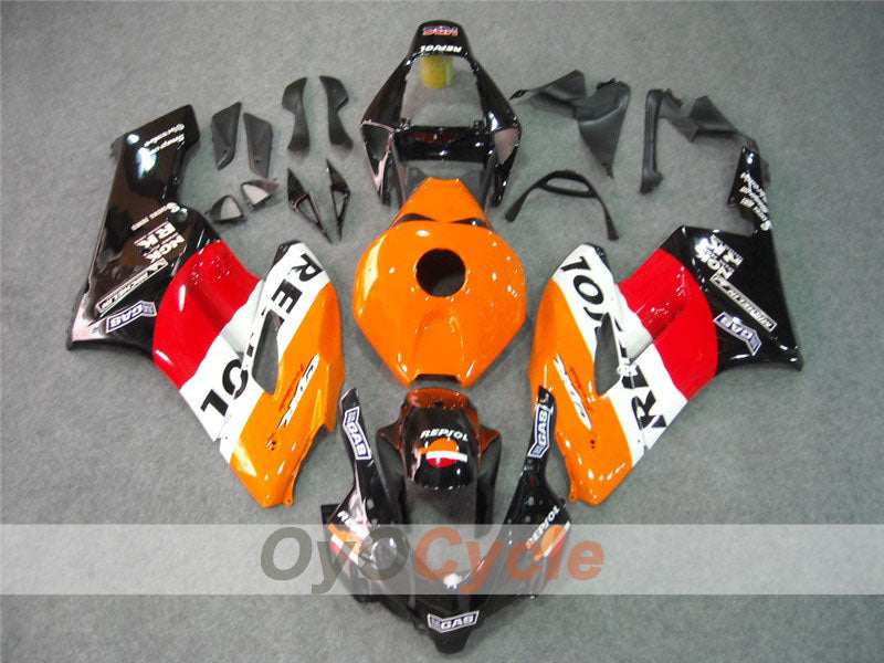 Carenatura a iniezione per CBR1000RR 04-05 - Arancione, Nero - Repsol #OYO87900529 Immagine principale del prodotto
