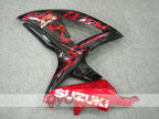 Kit carene a iniezione per GSX R600 08-10 - Rosso, Nero - Fiamma #OYO87901626