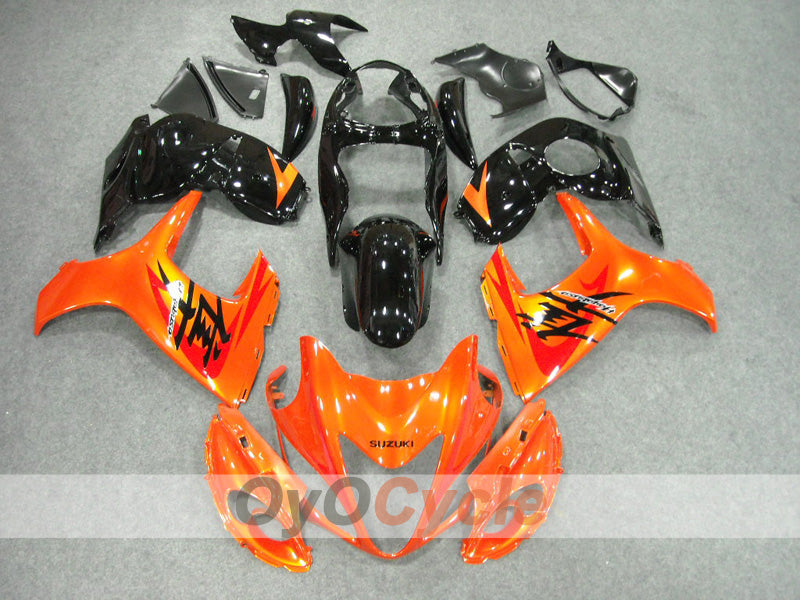Kit carene a iniezione per GSXR1300 Hayabusa 08-20 - Arancione, Nero - Stile di fabbrica #OYO87902878 Immagine principale del prodotto