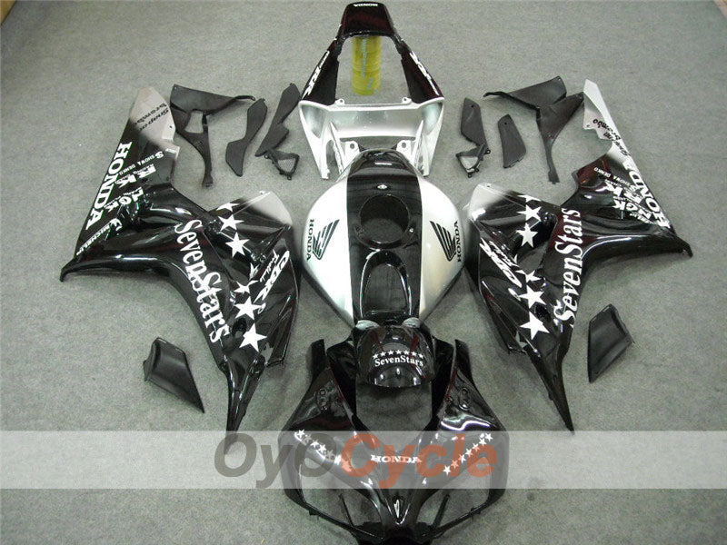 Carenatura a iniezione per CBR1000RR 06-07 - Nero, Argento - SevenStars #OYO87900651 Immagine principale del prodotto