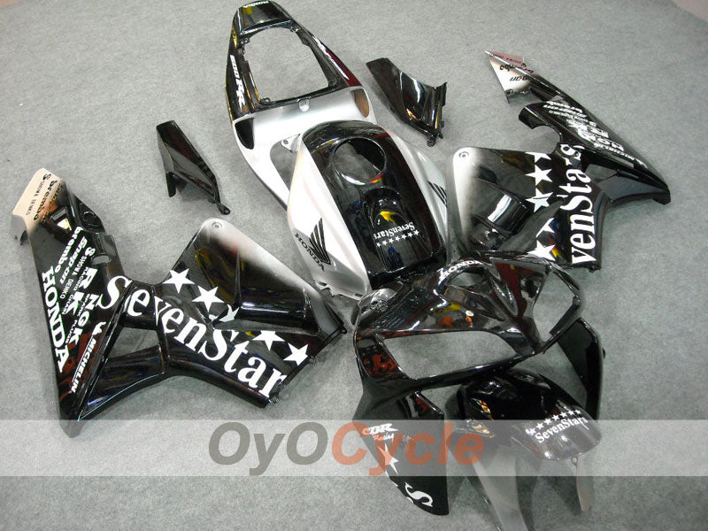 Kit carene stampate a iniezione per CBR600RR 05-06 - Nero, Argento - SevenStars #OYO87900347 Immagine secondaria del prodotto