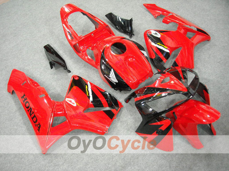 Kit carene a iniezione per CBR600RR 05-06 - Rosso, Nero - Stile di fabbrica #OYO87900276 Immagine secondaria del prodotto