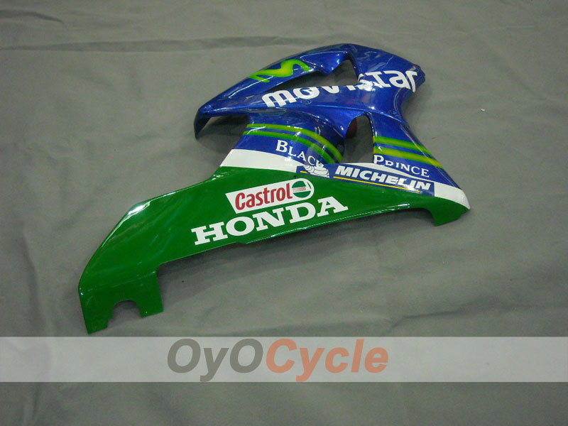 Kit carenatura a iniezione per CBR900RR 929 anni 00-01 - Verde, Blu - MICHELIN, Movistar #OYO87902847 Immagine secondaria del prodotto