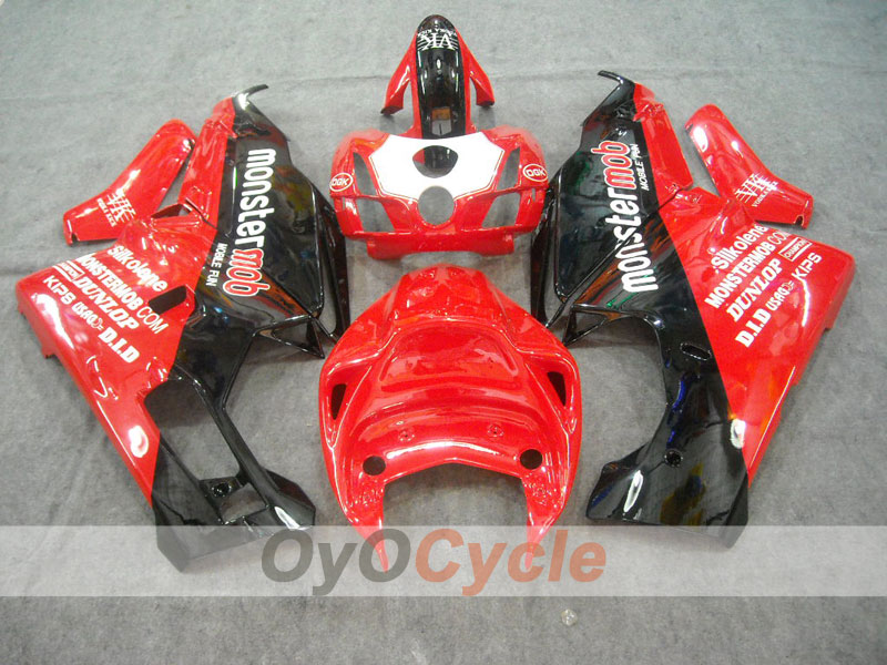 Kit carene a iniezione per Ducati 999 03-04 - Rosso, Nero - Monstermob #OYO87902356 Immagine principale del prodotto