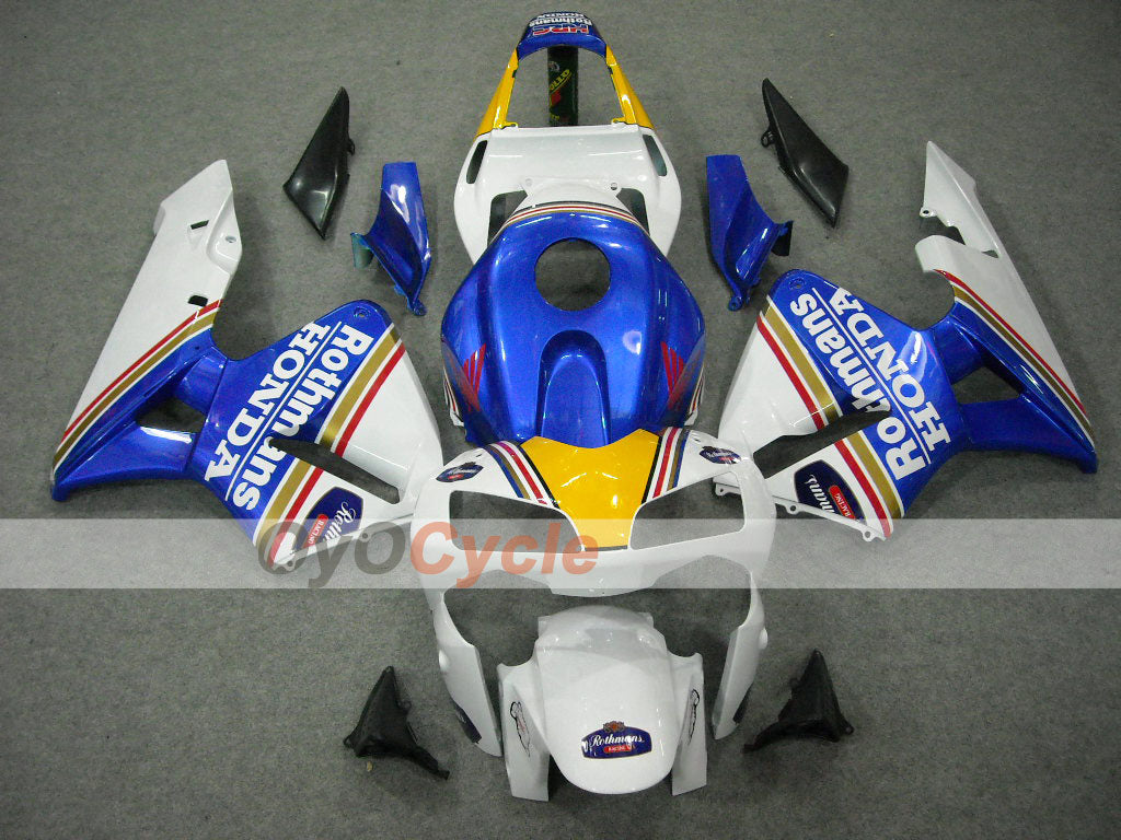 Kit carene a iniezione per CBR600RR 03-04 - Blu, Bianco - Rothmans #OYO87902553 Immagine secondaria del prodotto