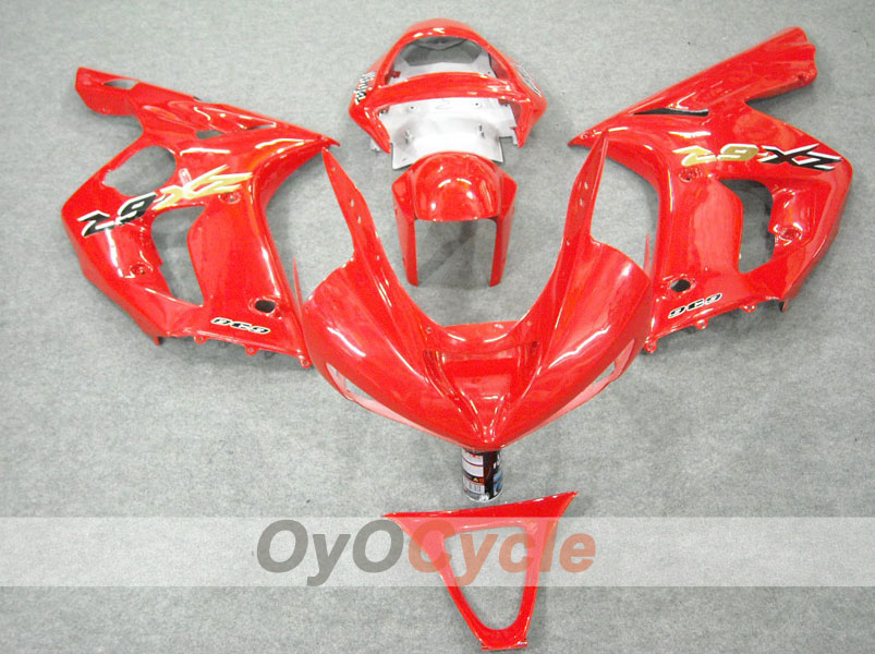 Kit carene a iniezione per NINJA ZX-6R 03-04 - Rosso - Stile Originale #OYO87901765 Immagine secondaria del prodotto