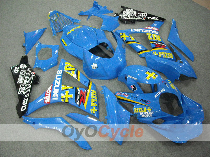 Kit carene a iniezione per GSX R1000 07-08 - Blu, Nero - MOTUL, Rizla+ #OYO87902151 Immagine secondaria del prodotto