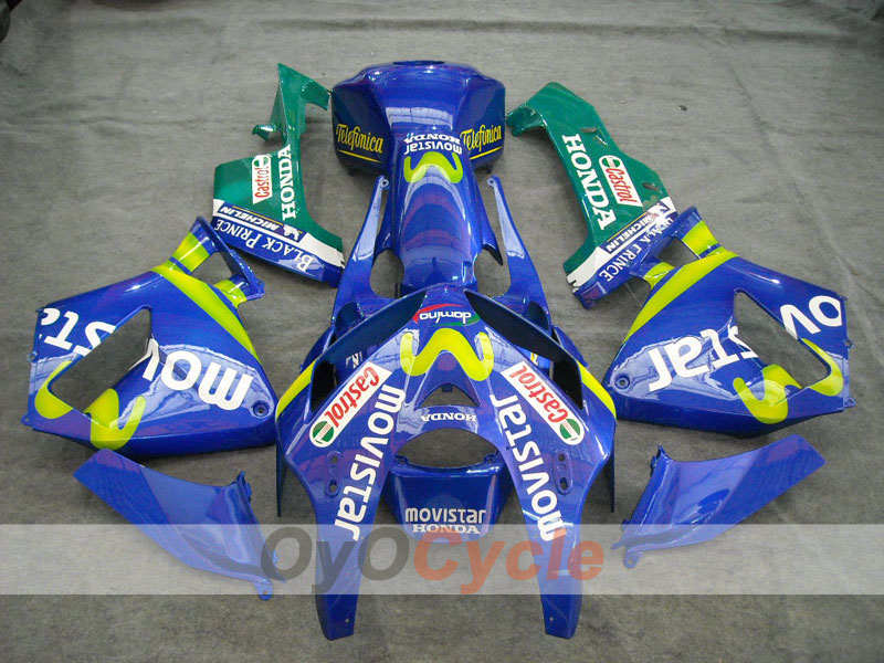 Kit carene a iniezione per CBR600RR 05-06 - Blu - Castrol, MICHELIN, Movistar #OYO87900270 Immagine principale del prodotto