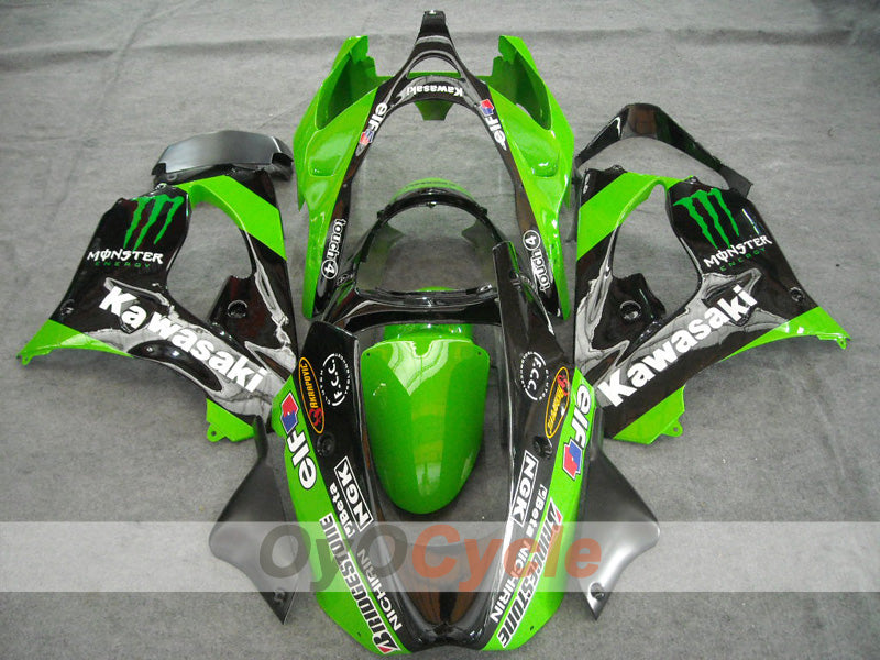 Kit carene per NINJA ZX-9R 00-01 - Verde, Nero - Monster #OYO87903030 Immagine secondaria del prodotto