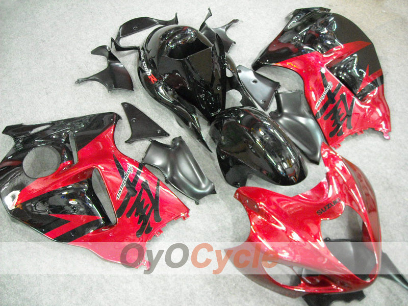 Carene a iniezione per GSXR1300 Hayabusa dal '99 al '07 - Rosso, Nero - Stile di Fabbrica #OYO87902883 Immagine secondaria del prodotto