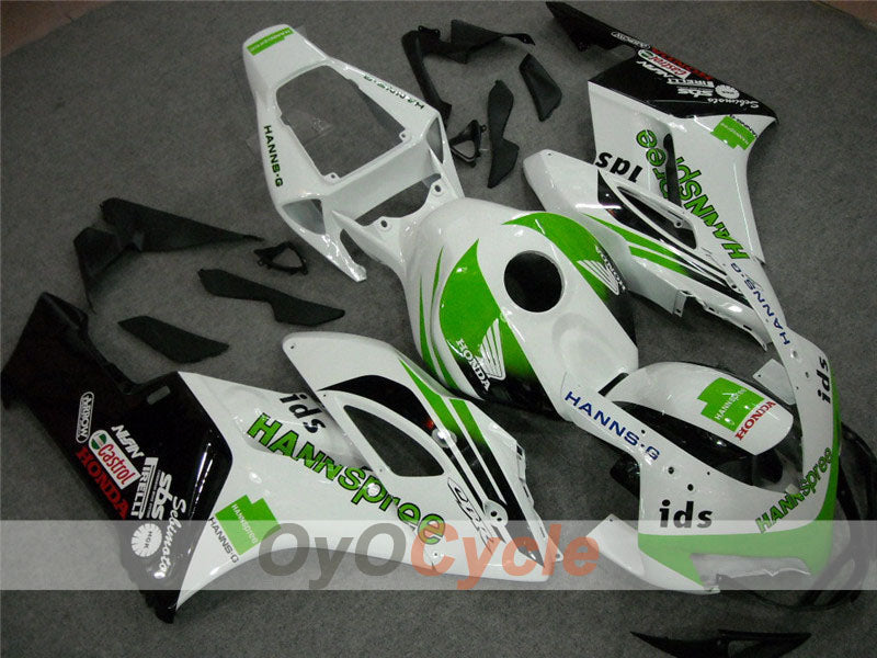 Kit carene a iniezione per CBR1000RR 06-07 - Verde, Bianco - HANN Spree #OYO87900607 Immagine secondaria del prodotto