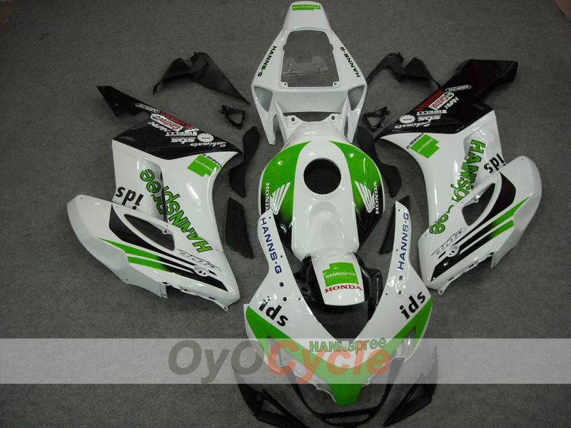 Kit carene a iniezione per CBR1000RR 04-05 - Verde, Bianco - HANN Spree #OYO87902846 Immagine secondaria del prodotto