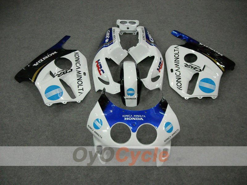 Kit carene a iniezione per CBR250RR 90-94 - Blu, Bianco - Konica Minolta #OYO87902953 Immagine secondaria del prodotto