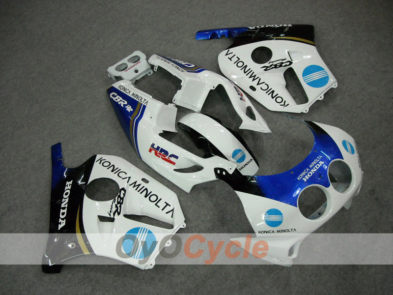 Kit carene a iniezione per CBR250RR 90-94 - Blu, Bianco - Konica Minolta #OYO87902953 Immagine principale del prodotto