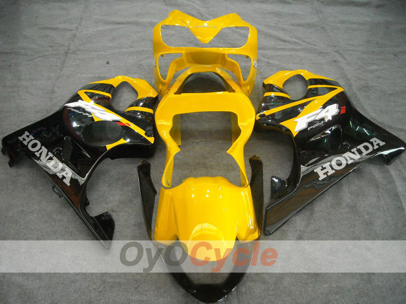 Carena a iniezione per CBR600F4i anni 01-03 - Giallo, Nero - Stile Originale #OYO87900147 Immagine secondaria del prodotto