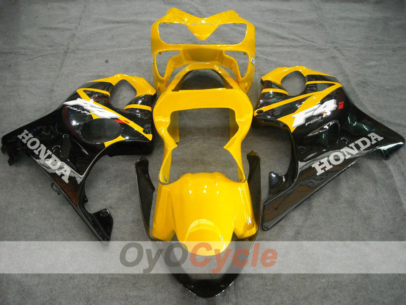 Carena a iniezione per CBR600F4i anni 01-03 - Giallo, Nero - Stile Originale #OYO87900147 Immagine principale del prodotto