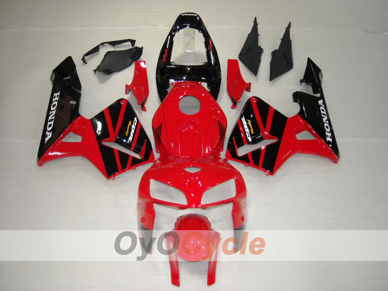Carenatura a iniezione per CBR600RR anni 05-06 - Rosso, Nero - Stile Originale #OYO87900282 Immagine principale del prodotto