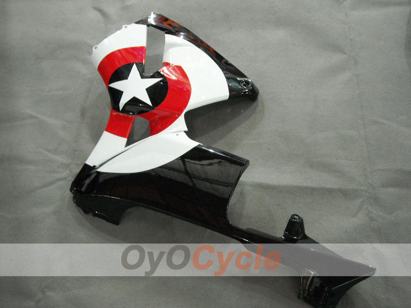 Kit carenatura a iniezione per CBR600RR 05-06 - Bianco, Nero - Stile di fabbrica #OYO87900285 Immagine secondaria del prodotto