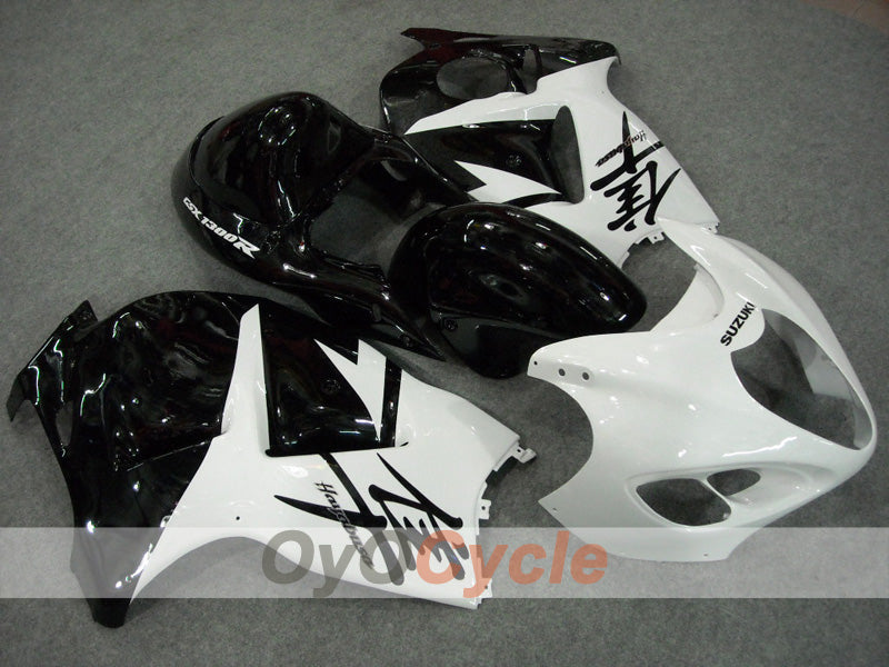 Carene a iniezione per GSXR1300 Hayabusa anni 99-07 - Bianco, Nero - Stile di fabbrica #OYO87902882 Immagine principale del prodotto
