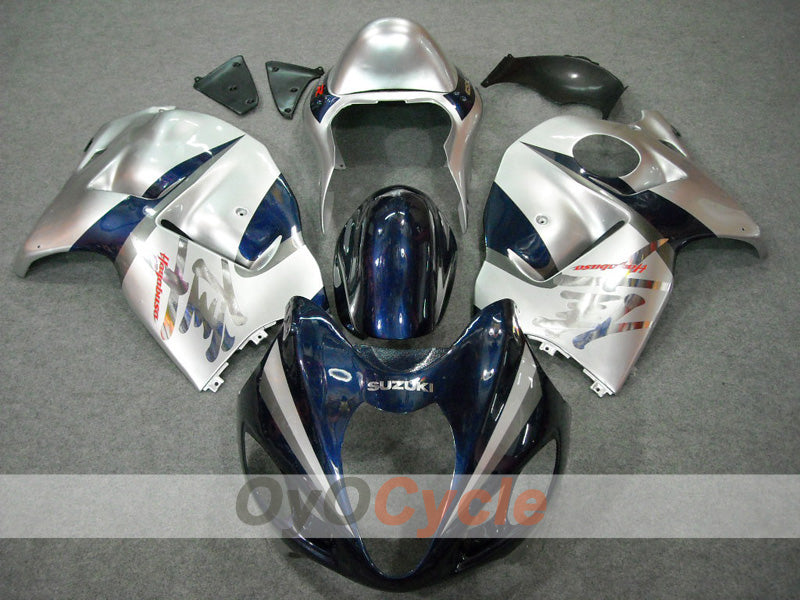 Carene a iniezione per GSXR1300 Hayabusa del 99-07 - Blu, Argento - Stile di fabbrica #OYO87902886 Immagine secondaria del prodotto
