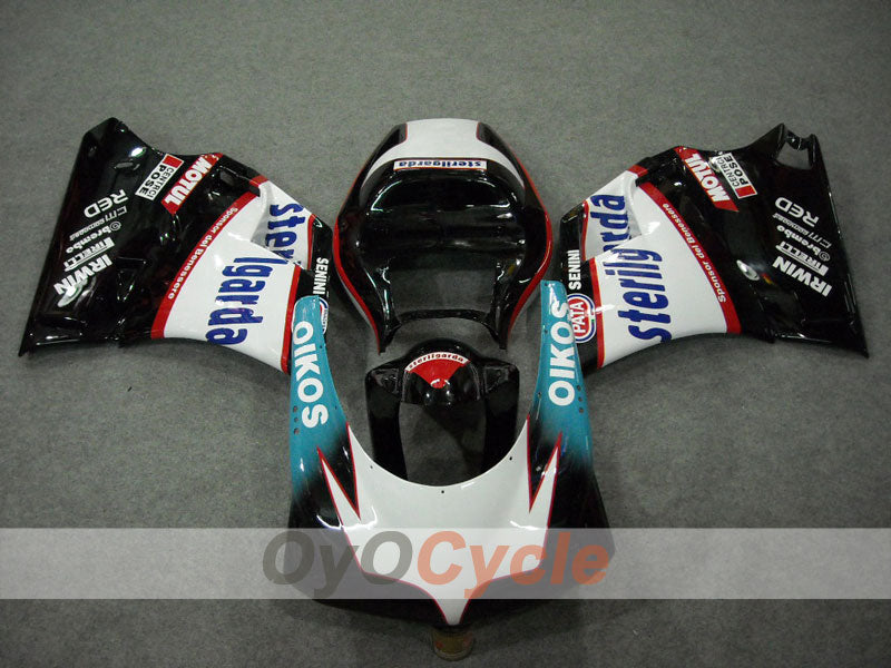 Kit carene a iniezione per Ducati 998 02-04 - Bianco, Nero - Sterilgarda #OYO87902307 Immagine secondaria del prodotto