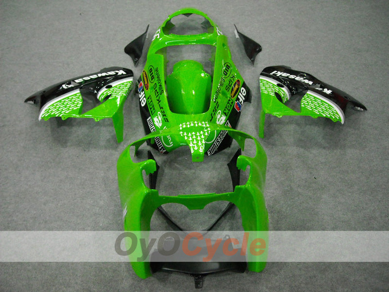 Kit carene per NINJA ZX-9R 00-01 - Verde, Nero - Nakano #OYO87903033 Immagine secondaria del prodotto