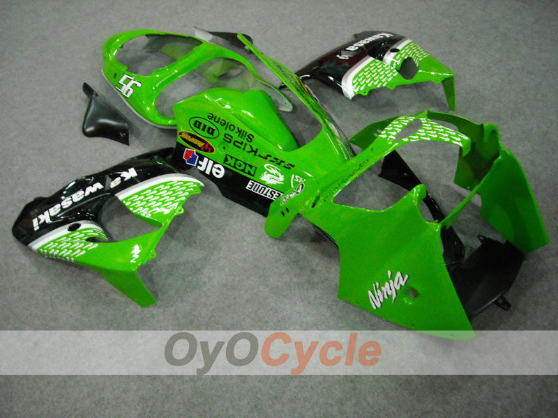 Kit carene per NINJA ZX-9R 00-01 - Verde, Nero - Nakano #OYO87903033 Immagine principale del prodotto
