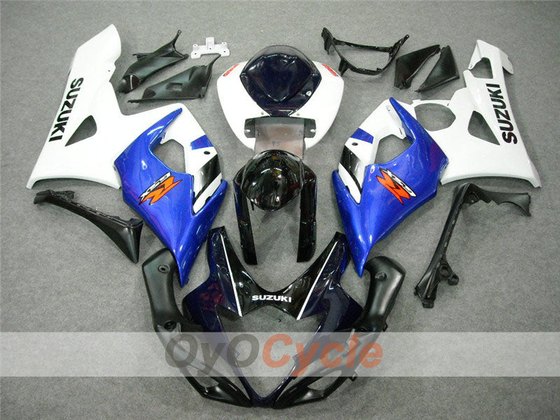 Kit carene a iniezione per GSX R1000 05-06 - Bianco, Nero - Stile di fabbrica #OYO87901988 Immagine secondaria del prodotto