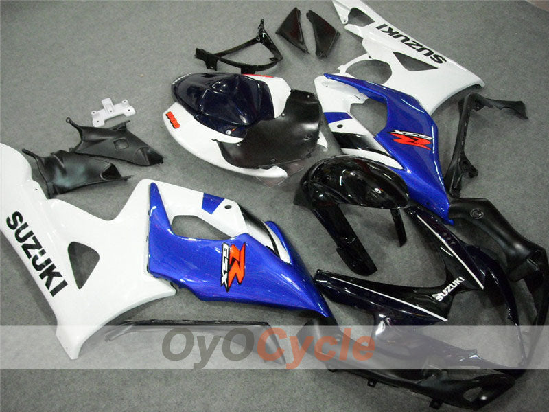 Kit carene a iniezione per GSX R1000 05-06 - Bianco, Nero - Stile di fabbrica #OYO87901988 Immagine principale del prodotto