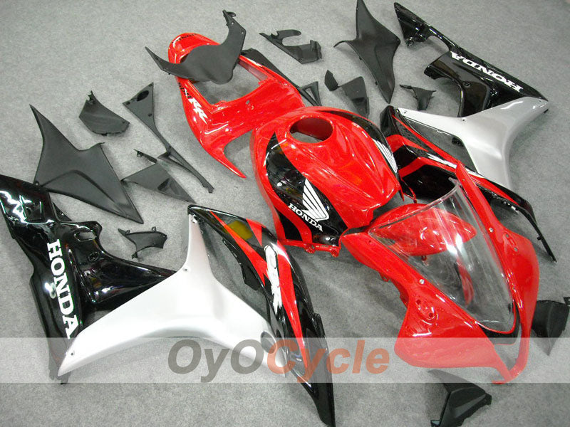 Kit carene a iniezione per CBR600RR 07-08 - Rosso, Nero - Stile di fabbrica #OYO87900387 Immagine secondaria del prodotto