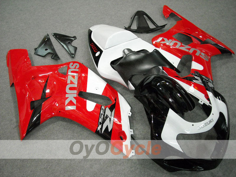 Kit carene a iniezione per GSX R750 00-03 - Rosso, Nero - Stile di fabbrica #OYO87901074 Immagine principale del prodotto