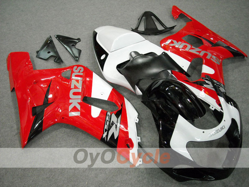 Kit carene a iniezione per GSX R600 01-03 - Rosso, Nero - Stile di fabbrica #OYO87901075 Immagine principale del prodotto