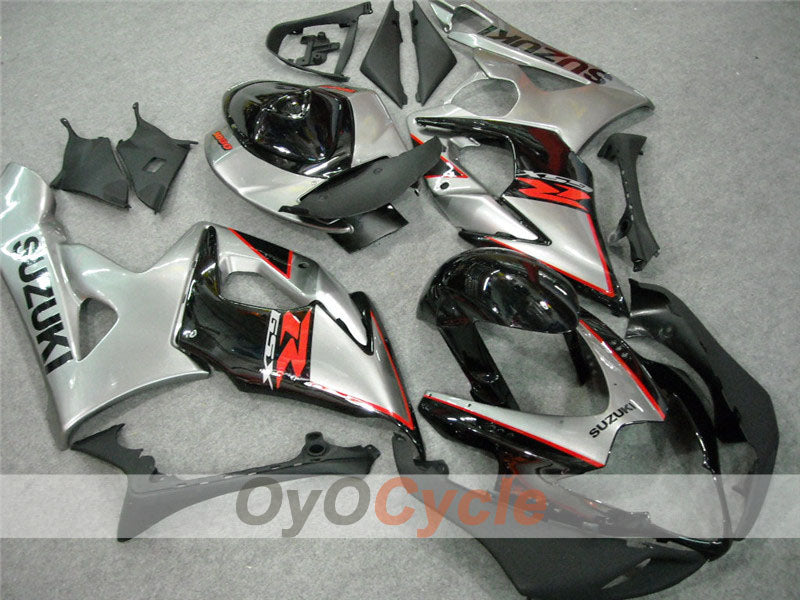 Kit carene a iniezione per GSX R1000 05-06 - Nero, Argento - Stile di fabbrica #OYO87901994 Immagine secondaria del prodotto