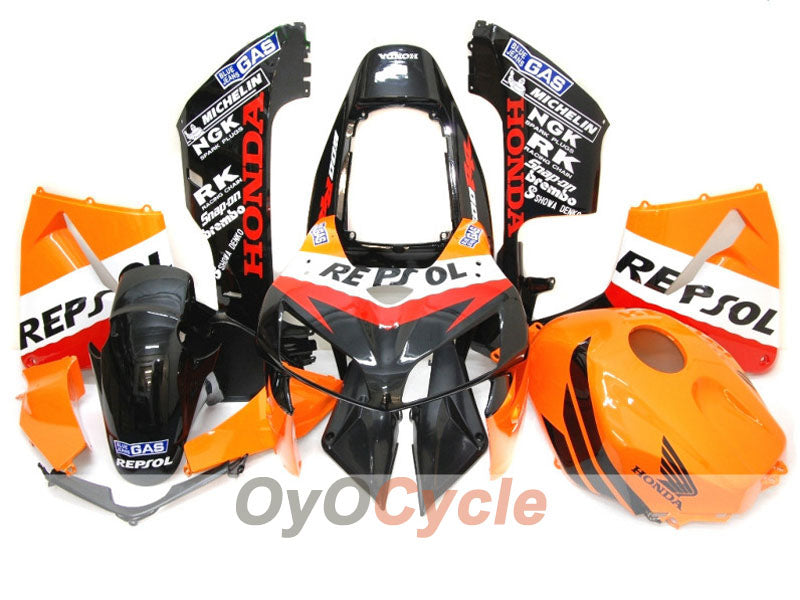 Kit Carena a Iniezione per CBR600RR 05-06 - Arancione, Nero - MICHELIN, RK, Repsol #OYO87900327 Immagine principale del prodotto