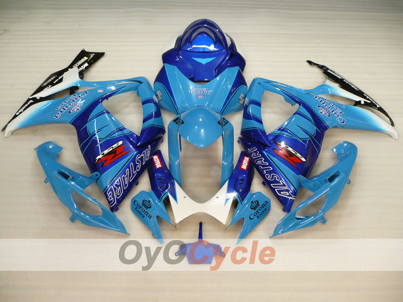 Carena a iniezione per GSX R600 06-07 - Blu, Nero - Corona, MOTUL #OYO87901427 Immagine secondaria del prodotto