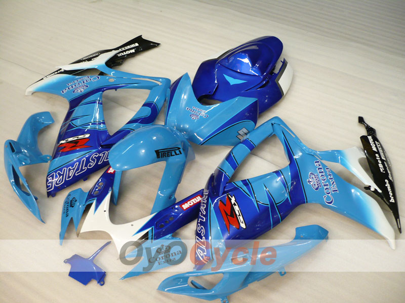 Kit carenatura a iniezione per GSX R750 06-07 - Blu - Corona #OYO87901261 Immagine secondaria del prodotto