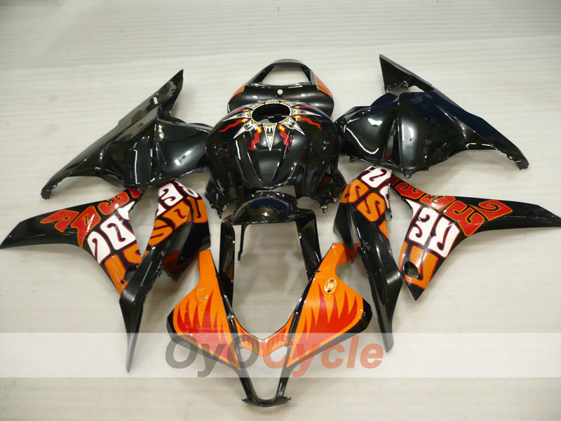 Kit carene a iniezione per CBR600RR 09-12 - Arancione, Nero - Rossi #OYO87900461 Immagine principale del prodotto