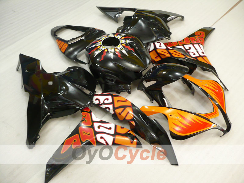 Kit carene a iniezione per CBR600RR 09-12 - Arancione, Nero - Rossi #OYO87900461 Immagine secondaria del prodotto
