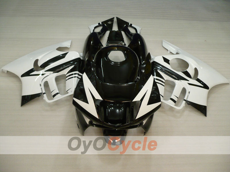 Carenatura a iniezione per CBR600F3 anni 97-98 - Bianco, Nero - Stile di fabbrica #OYO87900058 Immagine secondaria del prodotto