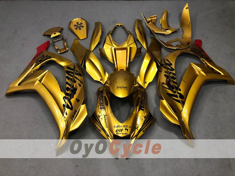 Kit carene a iniezione per NINJA ZX-10R 16-20 - Nero, Oro - Altri #OYO87914612 Immagine secondaria del prodotto