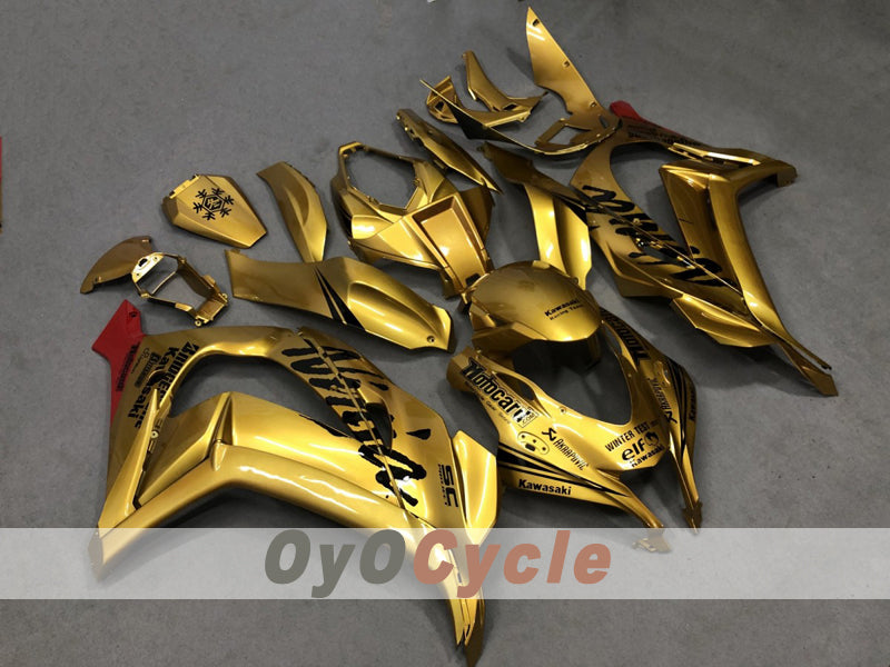 Kit carene a iniezione per NINJA ZX-10R 16-20 - Nero, Oro - Altri #OYO87914612 Immagine principale del prodotto