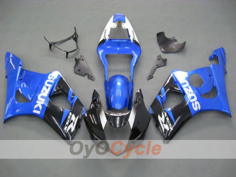 Carenatura a iniezione per GSX R1000 03-04 - Blu, Nero - Stile di fabbrica #OYO87901900 Immagine principale del prodotto